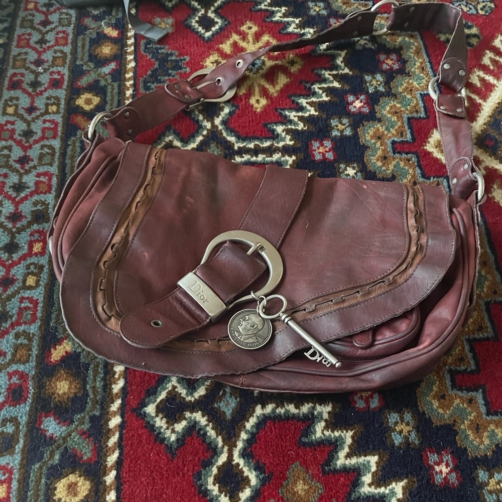 Dior Gaucho Saddle Bag *PLEASE READ DESCRIPTION*